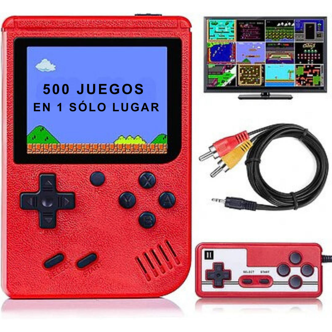 Mini consola de videojuegos retro